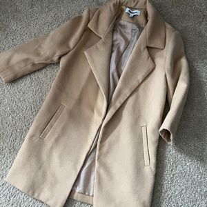KIDS long brown coat